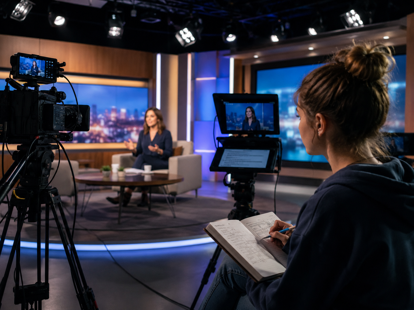 Médias et plateaux TV : apprendre à repérer les effets de scène