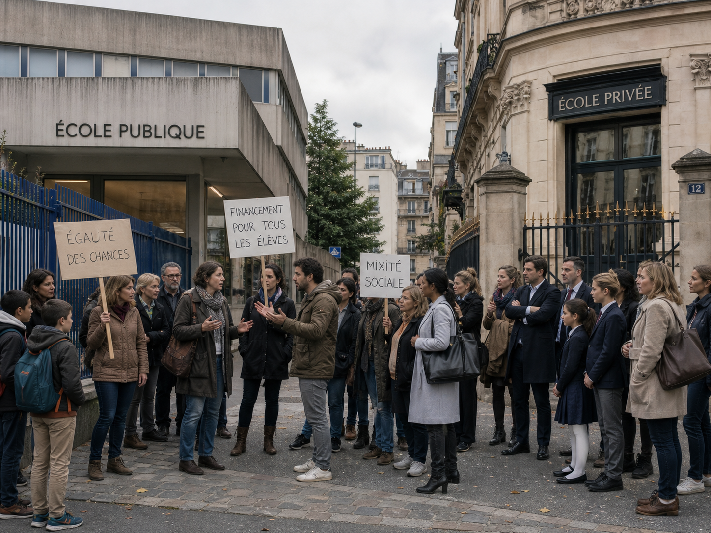 École publique et école privée : les tensions de la démographie scolaire