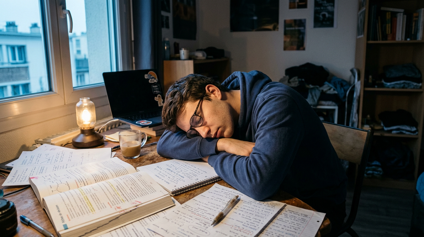 Dette de sommeil, chronotype, examens : ce que ton cerveau paie la nuit