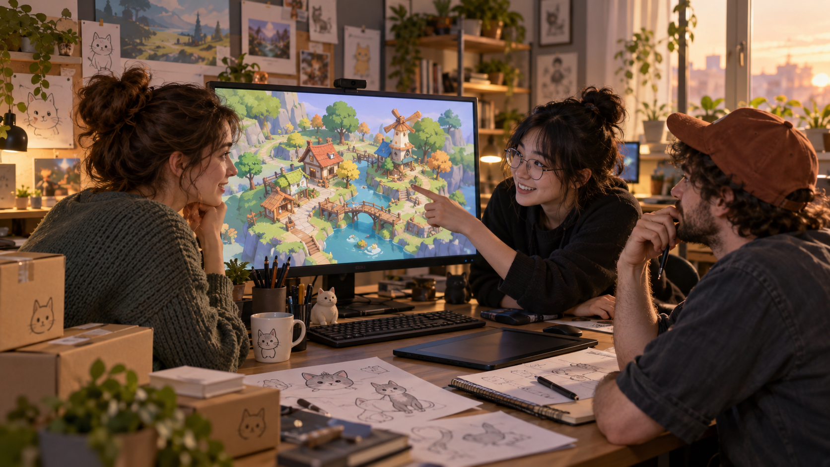 Cat Mail Co. : ce qu’un jeu cosy révèle de la gestion d’un petit studio
