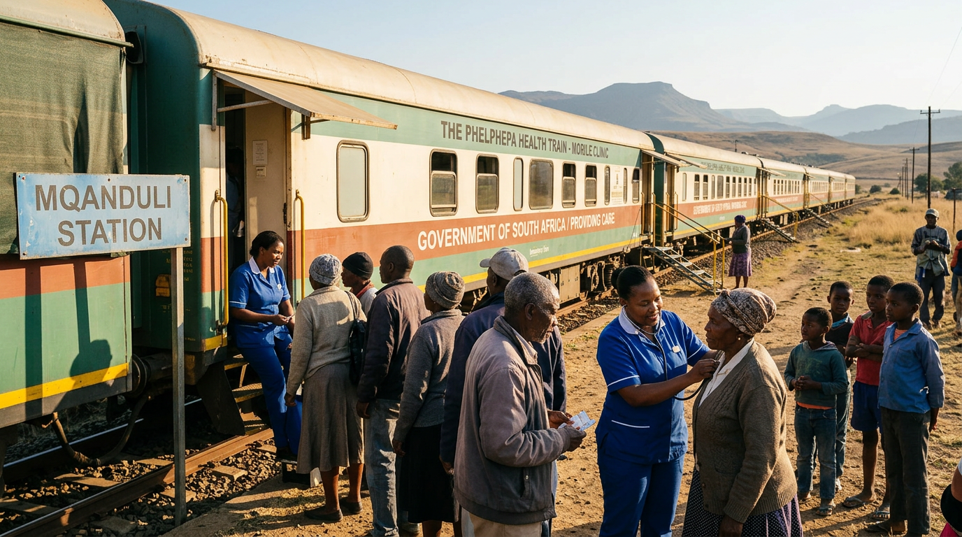 Train médicalisé en Afrique du Sud : quand aller vers les patients change la santé publique