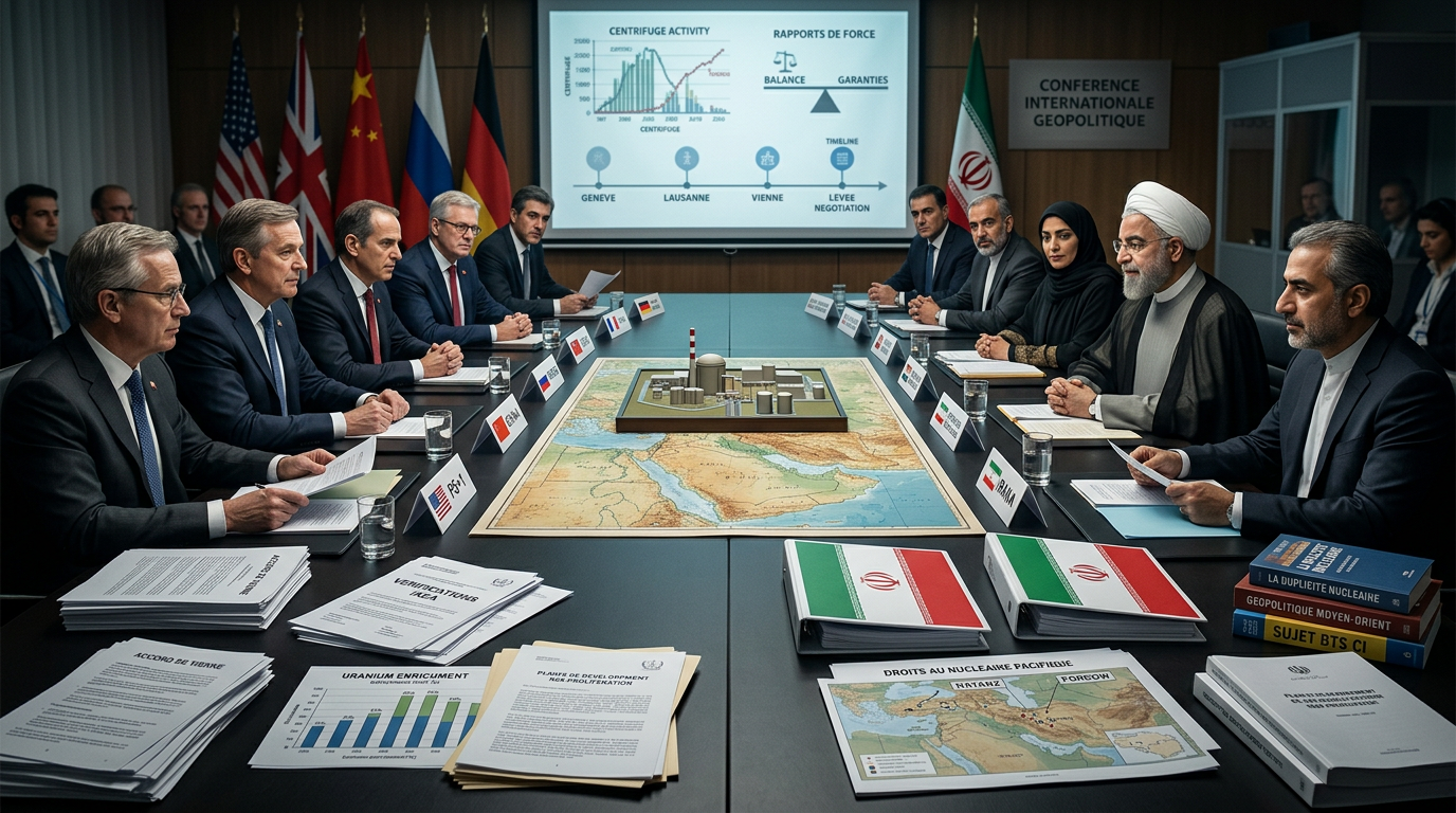 Nucléaire iranien : un cas d'école en négociation internationale