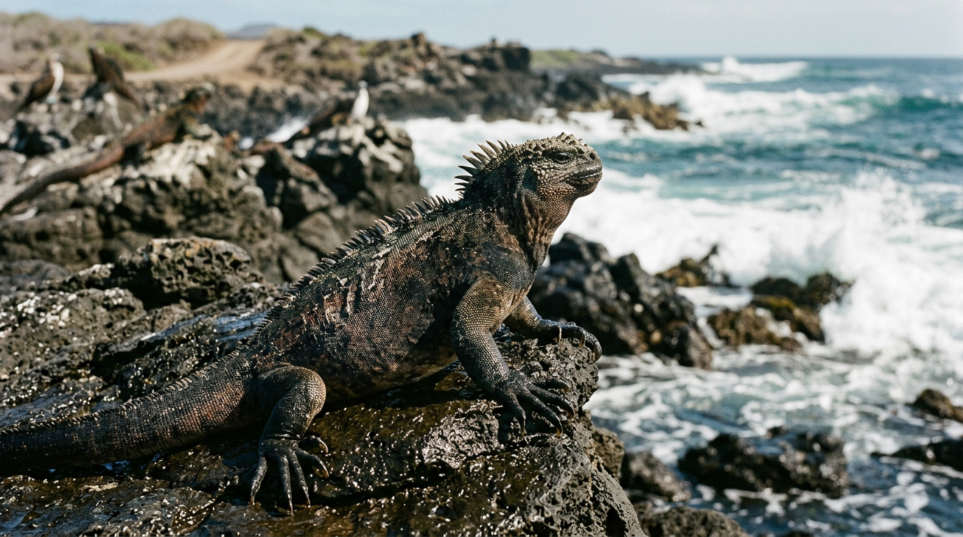 Galápagos : pourquoi l'iguane marin est un chef-d'œuvre d'adaptation