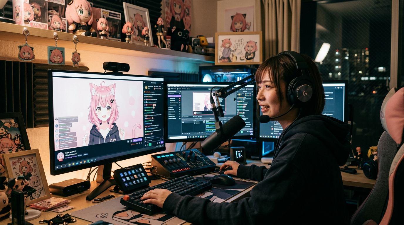 VTubeurs : pourquoi les avatars virtuels deviennent des stars économiques