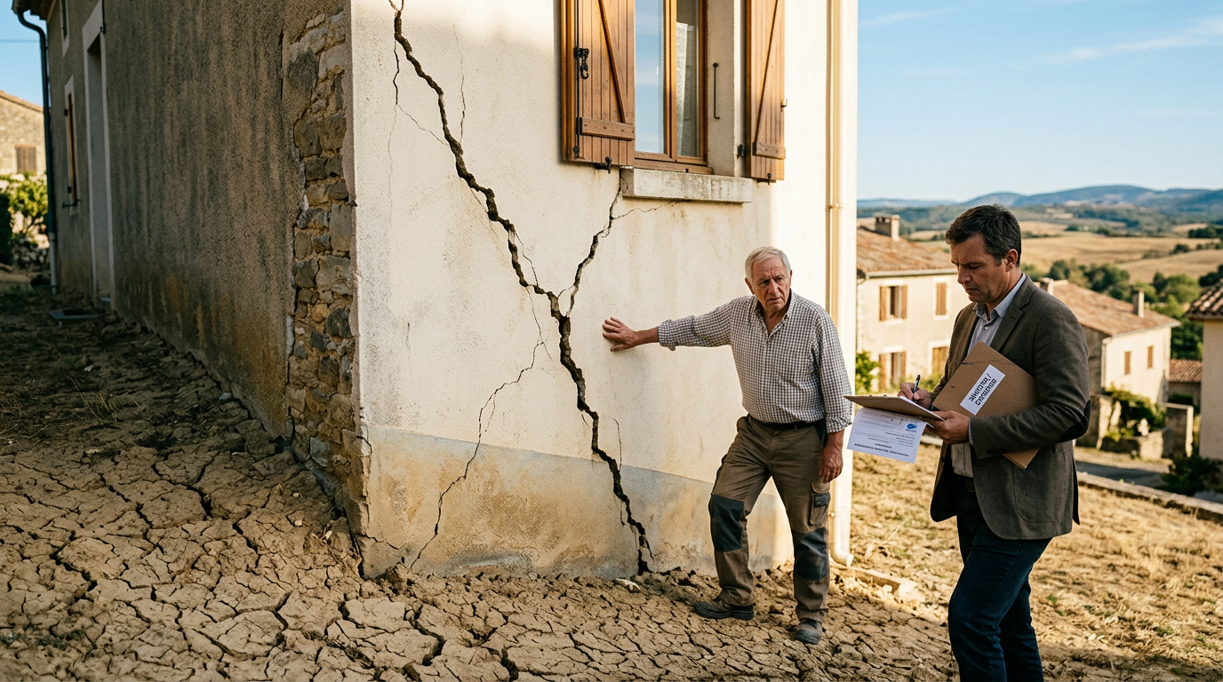 Sécheresse : pourquoi les maisons bougent et les assurances tremblent
