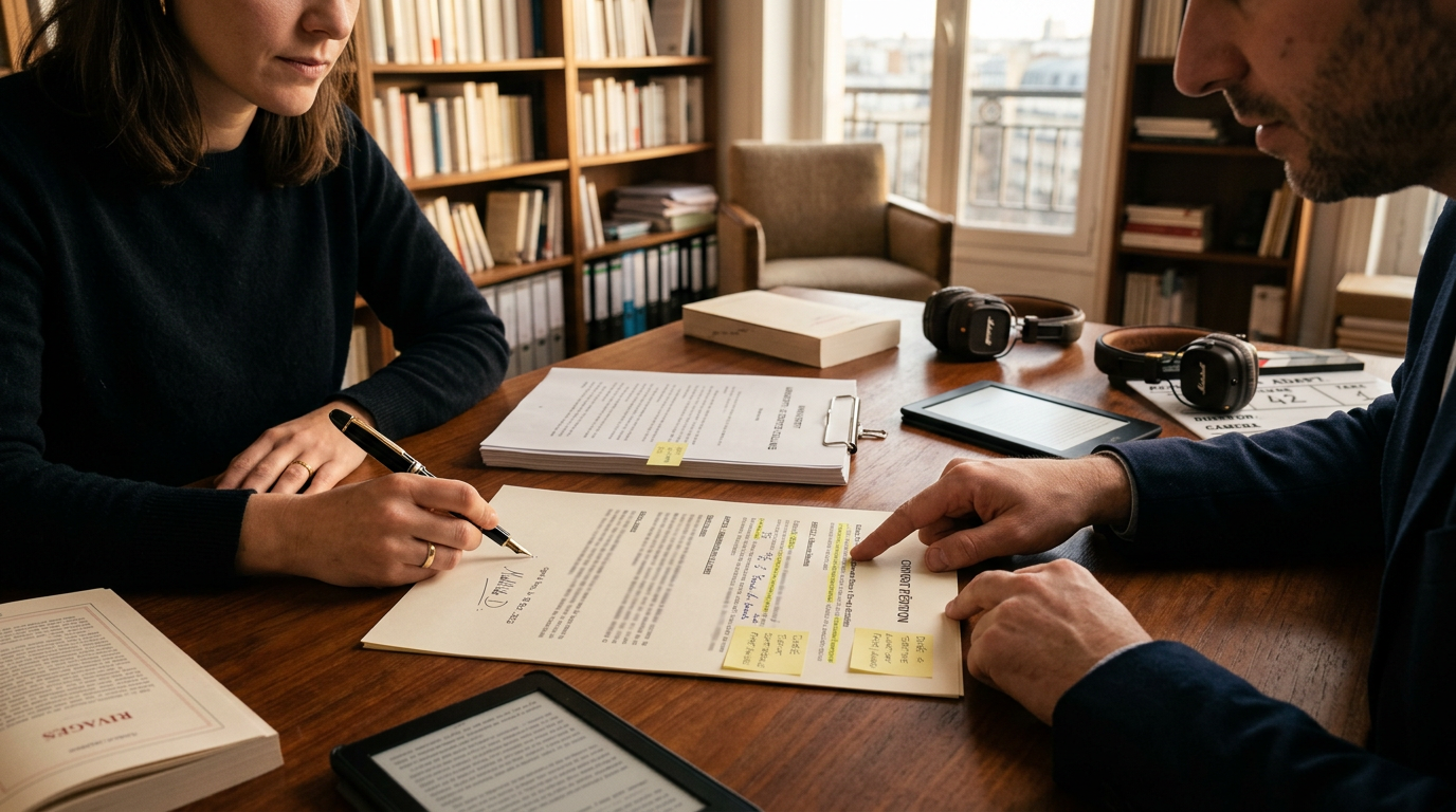 Édition et droits d’auteur : les clés du contrat pour les écrivains