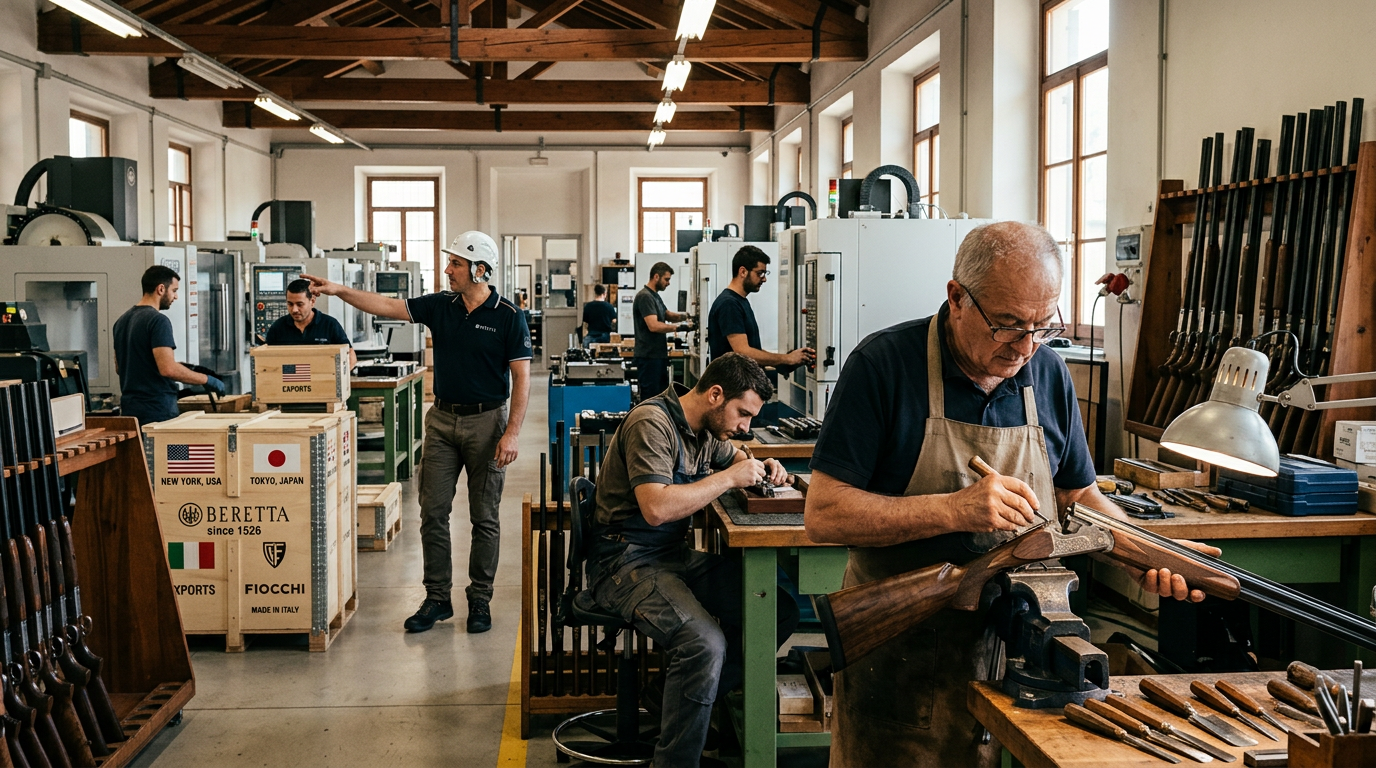 Beretta : entreprise familiale, savoir-faire et transmission