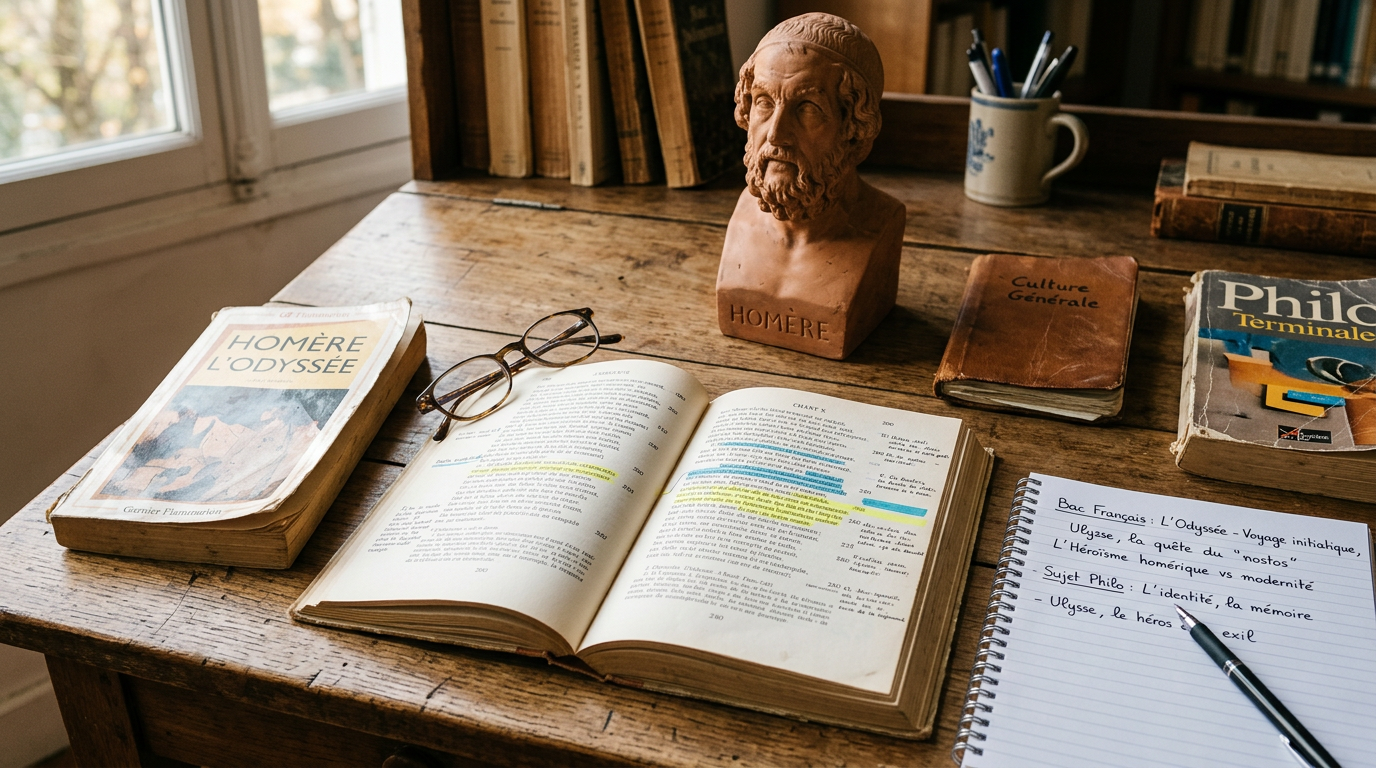Relire l'Odyssée avant le bac : pourquoi ce vieux texte parle encore de toi