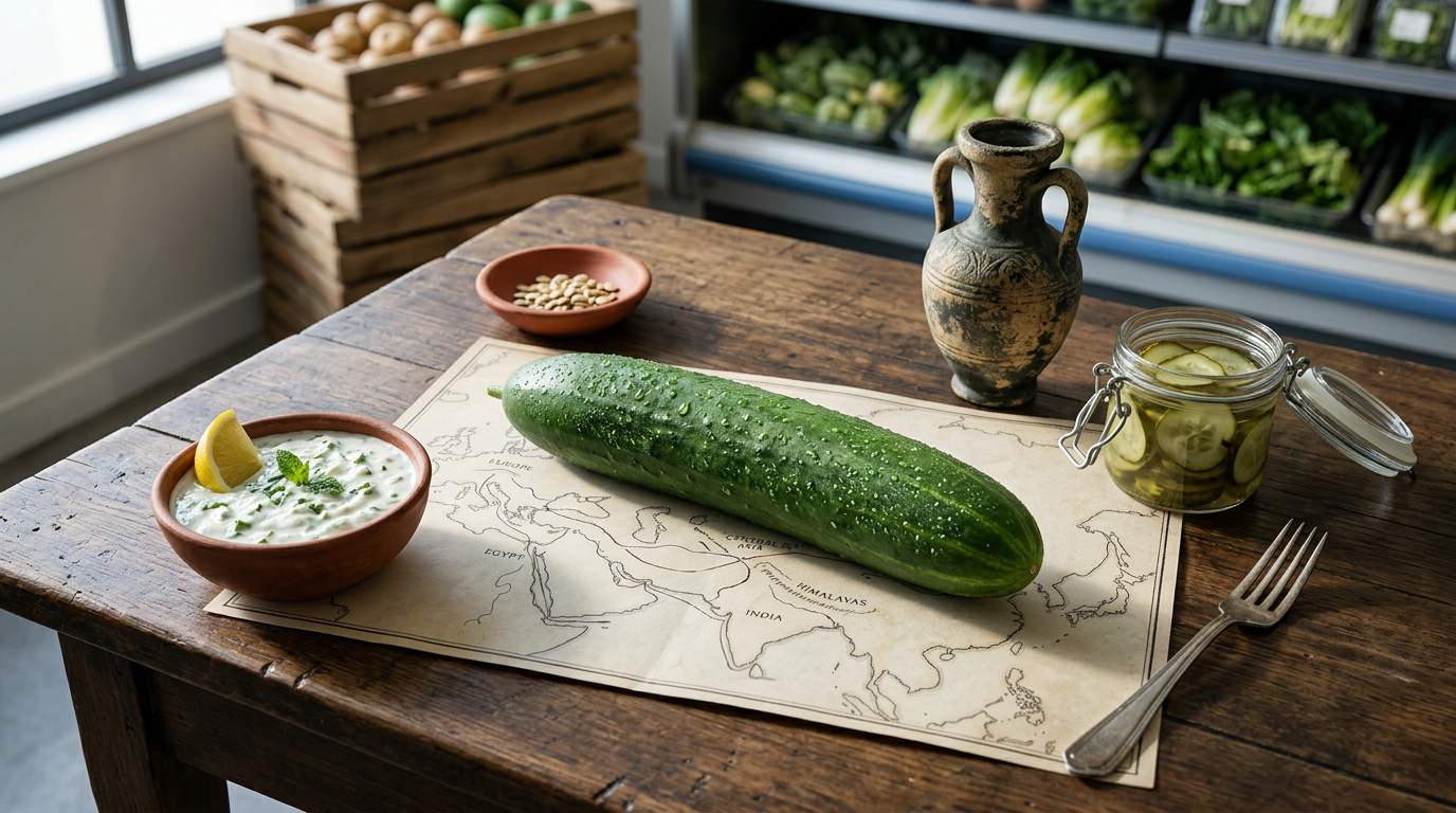 Concombre : comment un simple aliment raconte la mondialisation