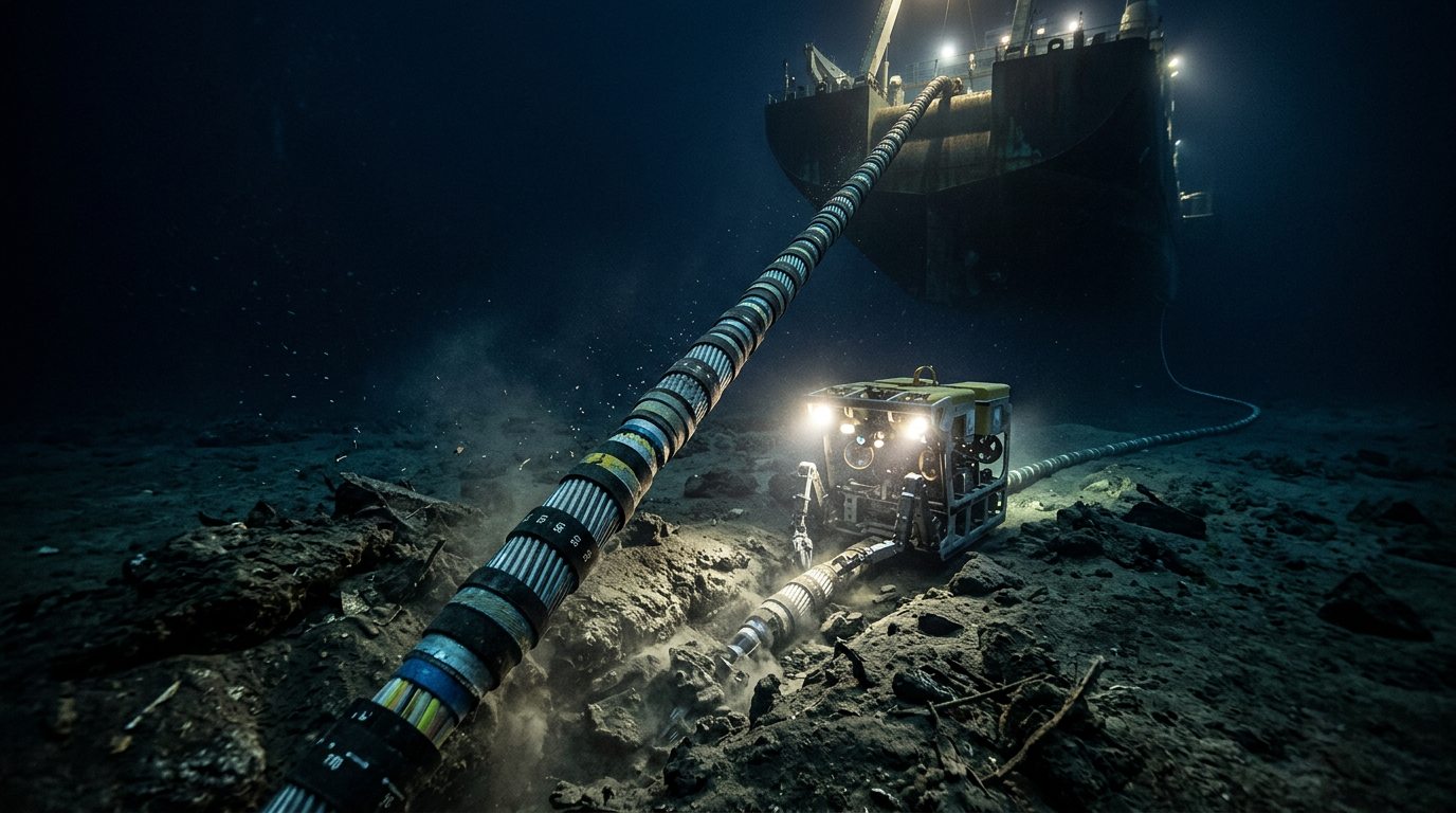 Câbles sous-marins : pourquoi Internet repose sur des infrastructures invisibles