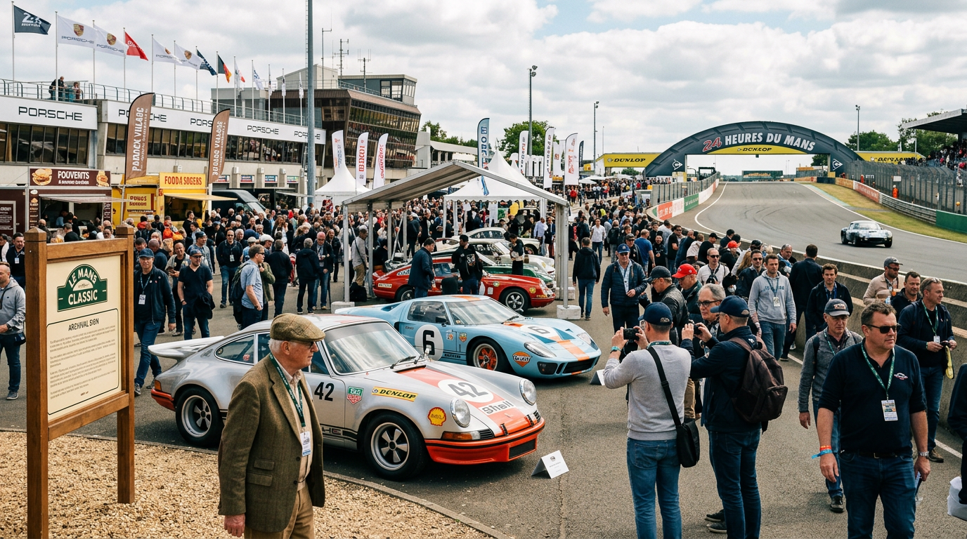 Le Mans Classic : événementiel, patrimoine et expérience visiteur
