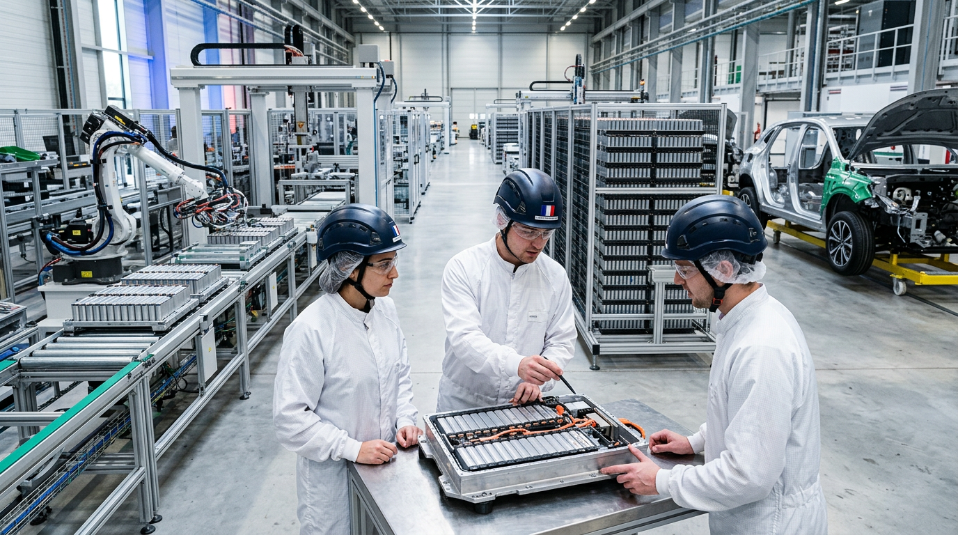 Batteries made in France : pourquoi l’industrie redevient une voie d’avenir