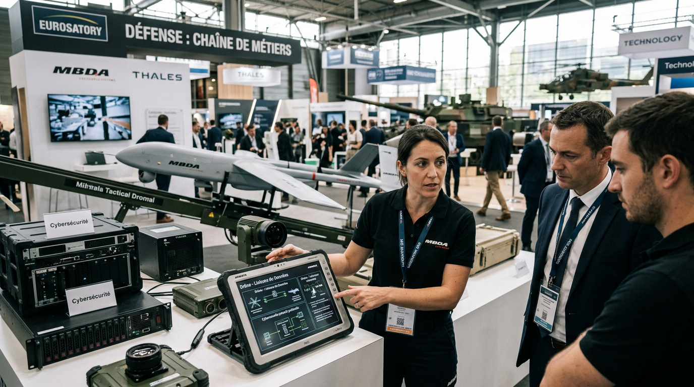 Eurosatory : quand la défense devient un secteur de compétences