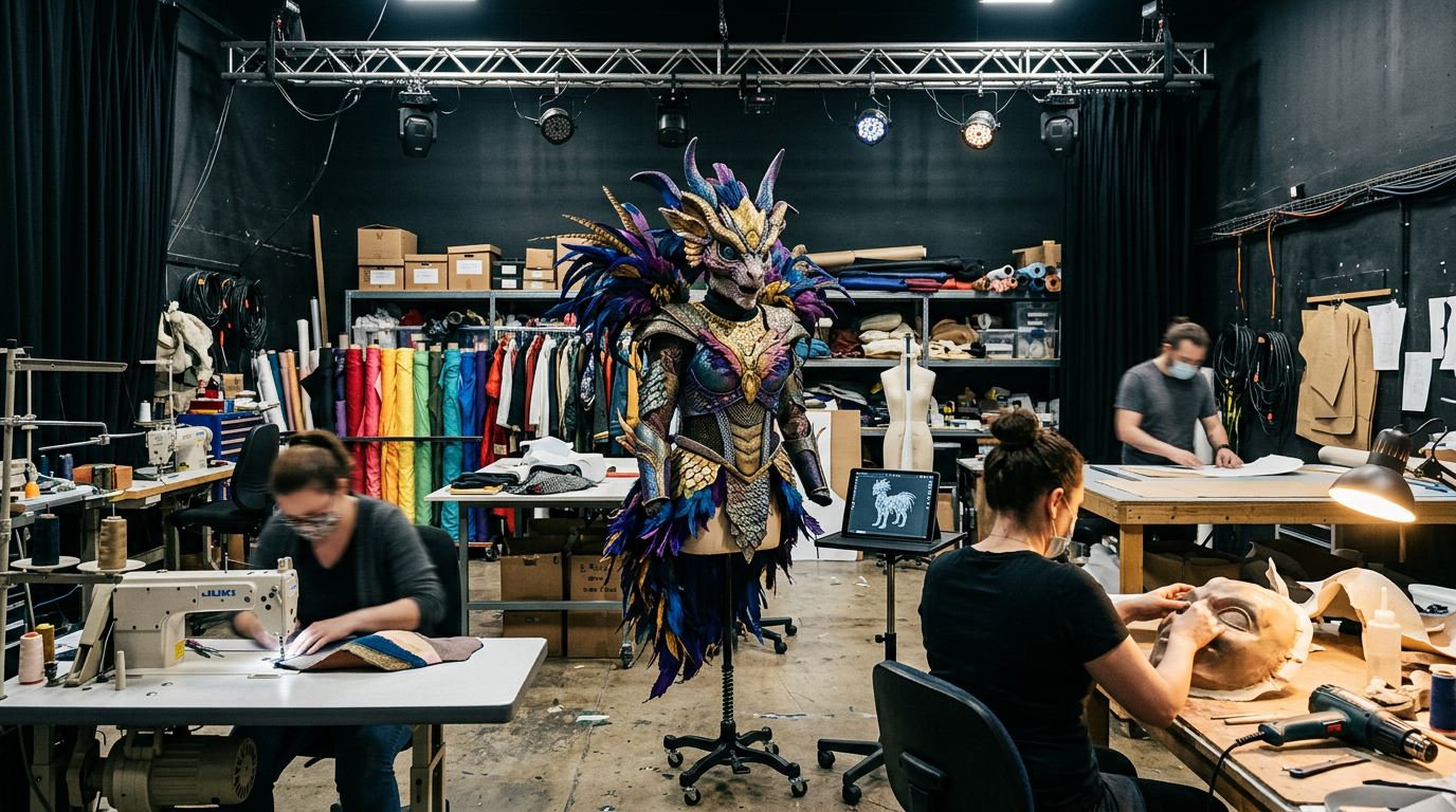 Costumes de télévision : quand l’artisanat devient une industrie du spectacle
