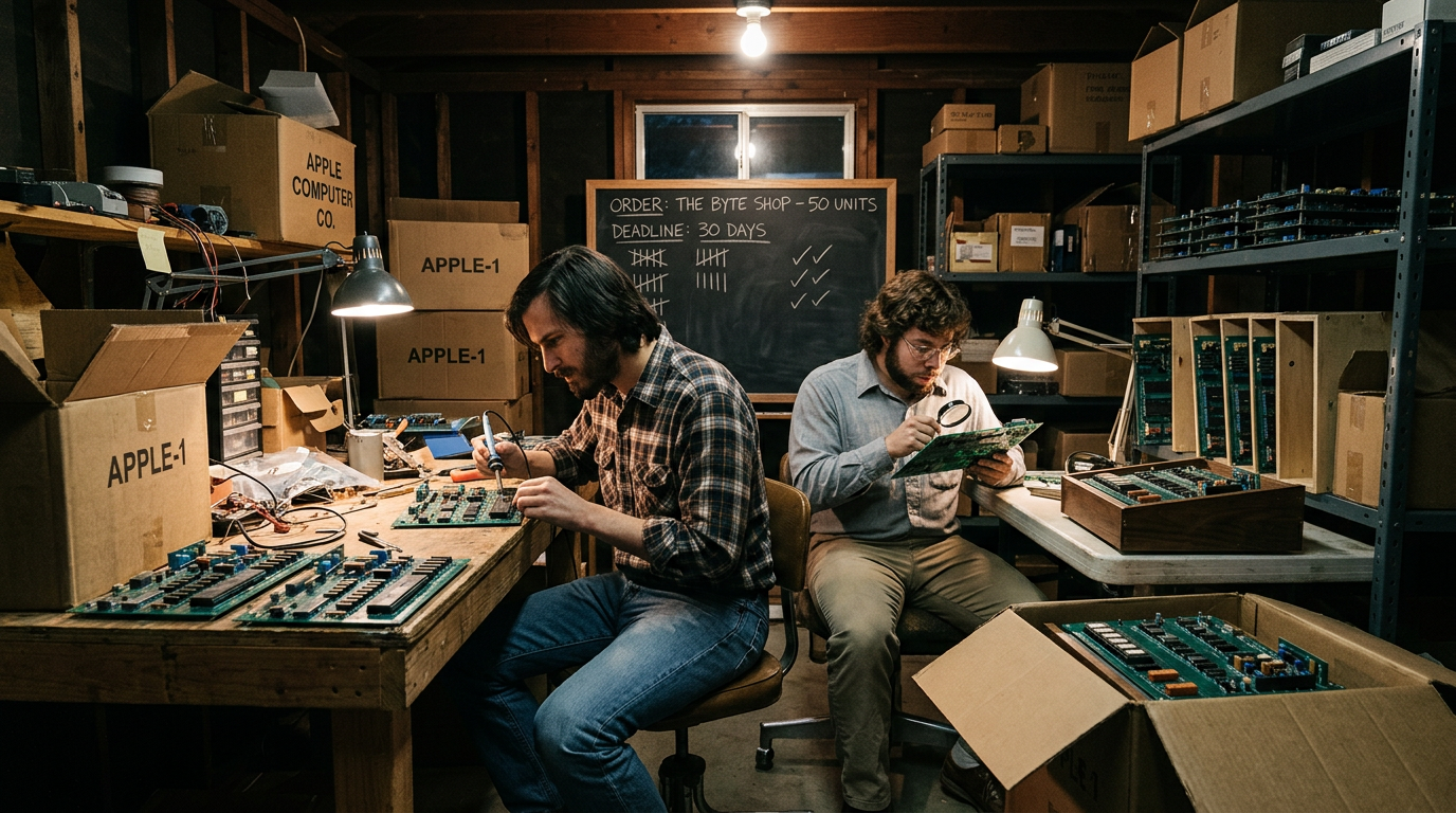 Apple 1976 : comment un ordinateur bricolé dans un garage a créé une multinationale