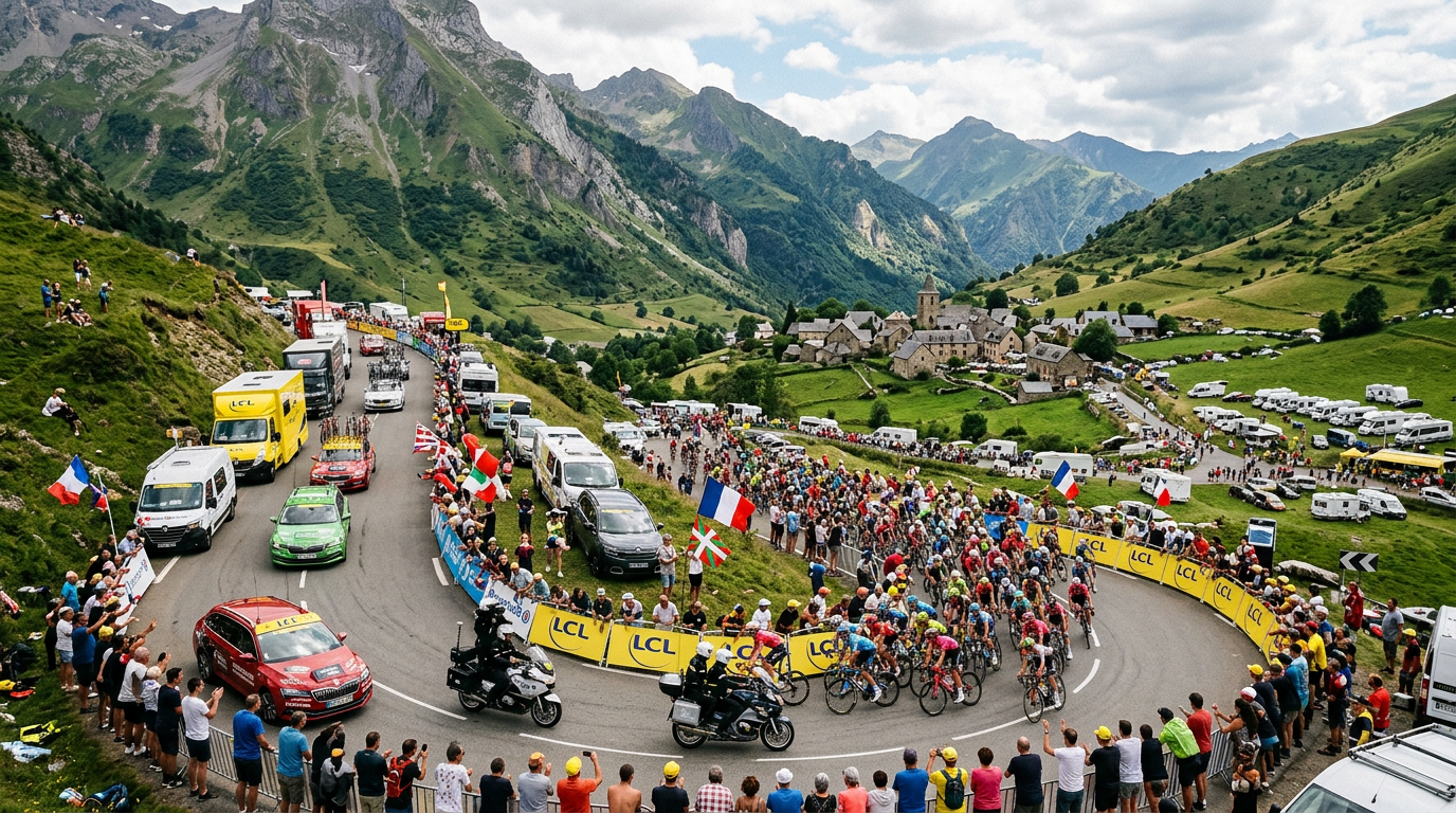 Tour de France : l'événementiel comme miroir des territoires