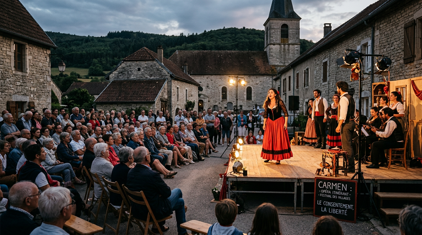 Carmen au grand air : comment l'opéra peut parler du consentement et des territoires ruraux