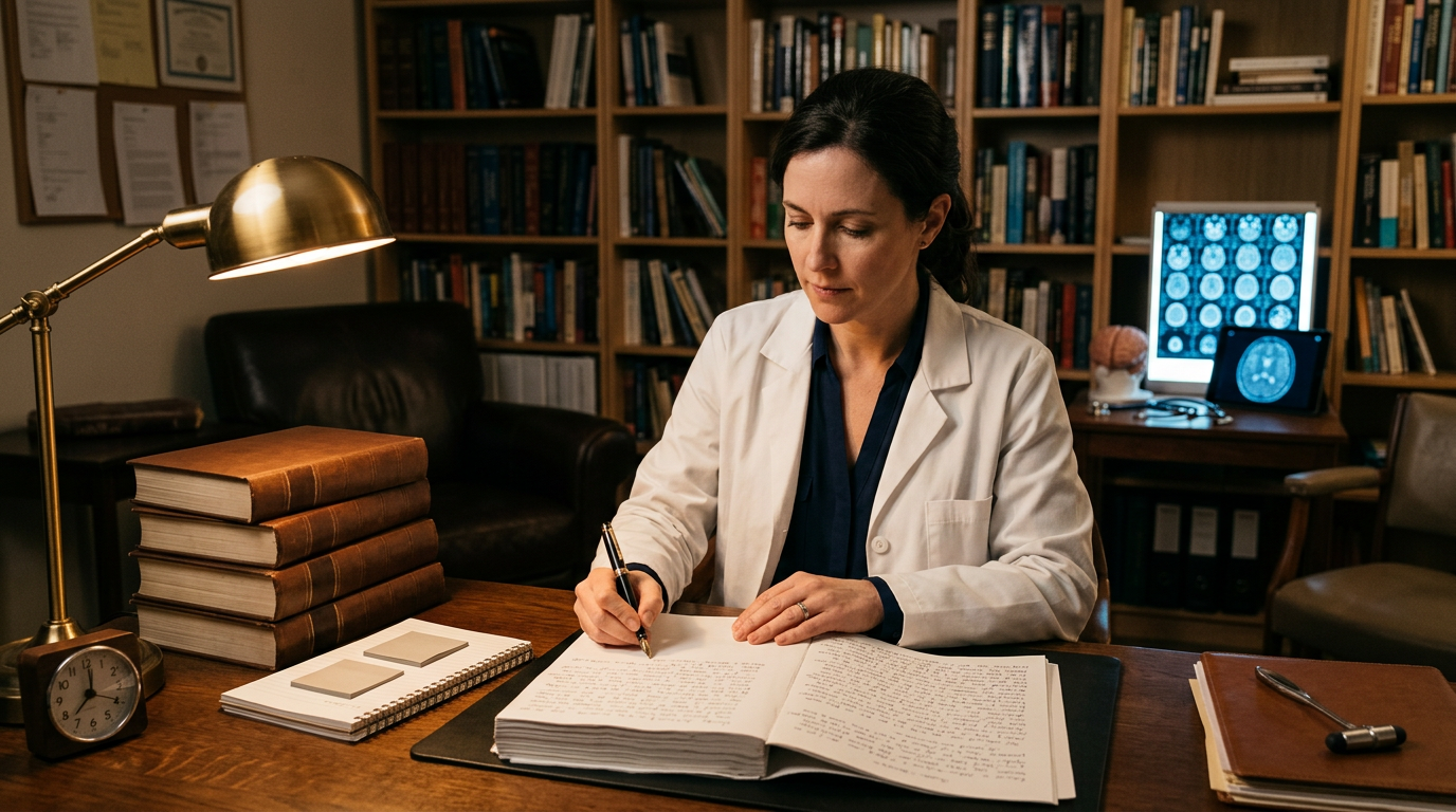 Médecine, écriture et sagas : quand le métier nourrit la fiction