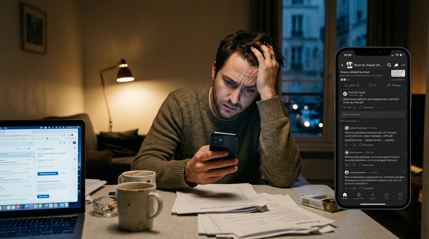 « Je déteste mon job » : pourquoi les réseaux sociaux deviennent des espaces d'entraide professionnelle
