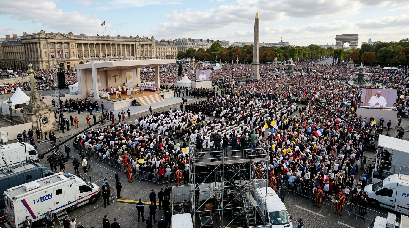 Visite papale : quand un événement religieux devient une opération logistique et médiatique