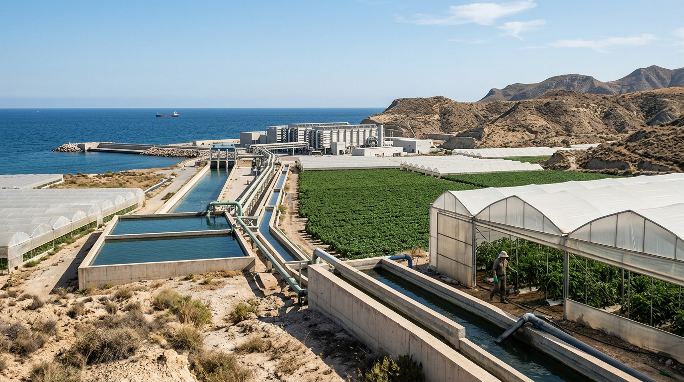 Murcie : pourquoi dessaler l'eau de mer devient une stratégie d'adaptation