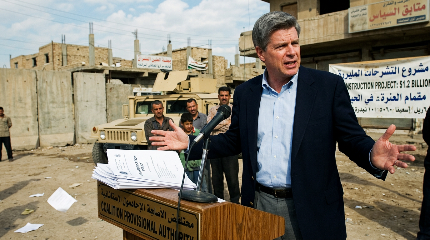 Irak 2003 : pourquoi reconstruire un pays ne se pilote pas comme un projet Excel