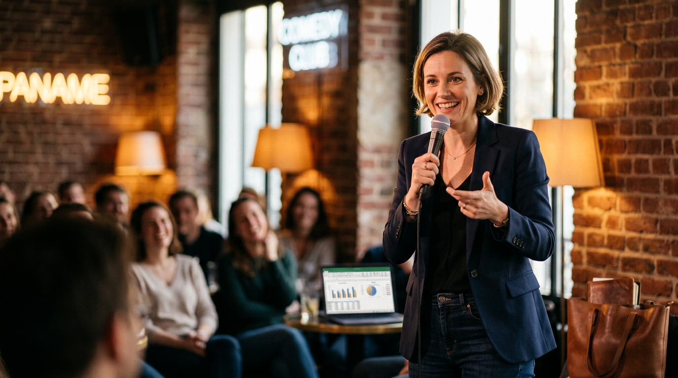 Marine Leonardi : comment une diplômée de grande école transforme Excel en stand-up