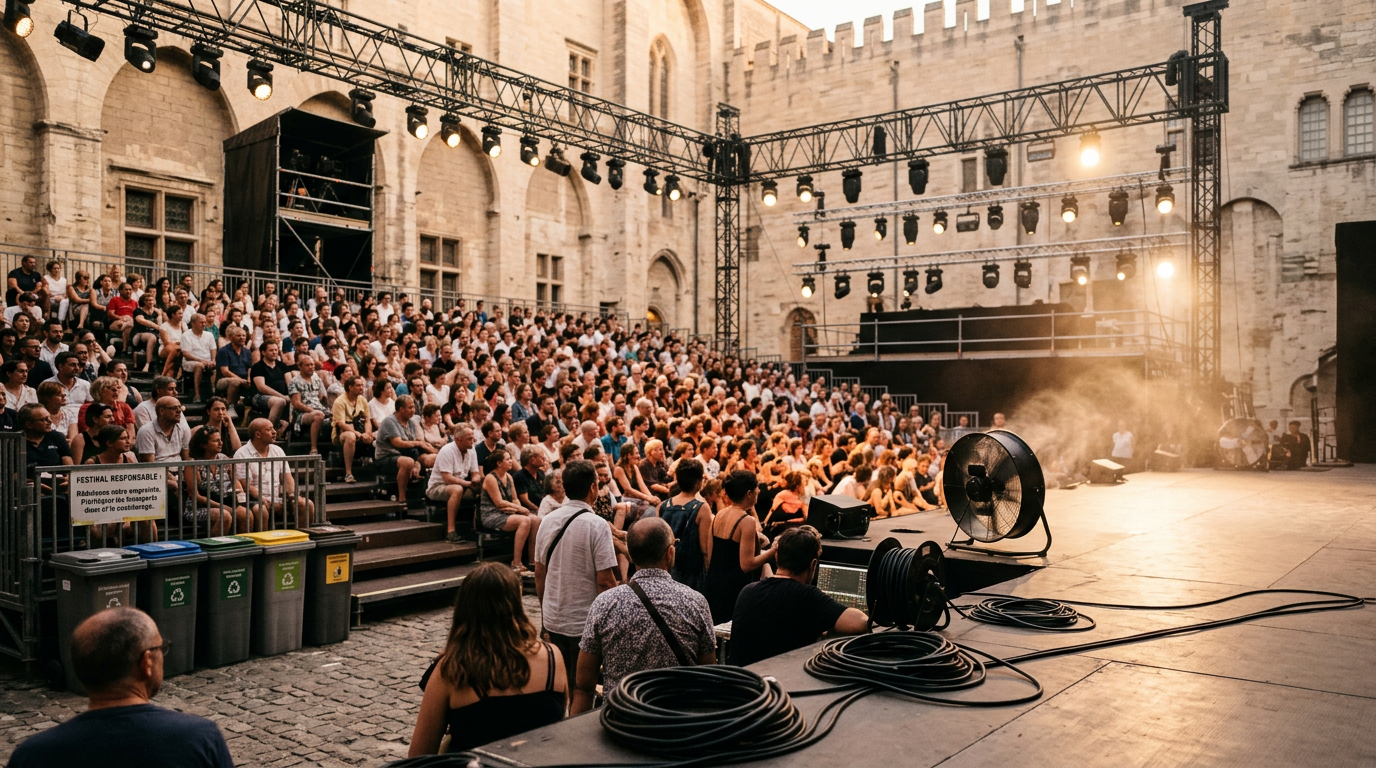 Festivals d'été : pourquoi la culture doit aussi penser son bilan carbone