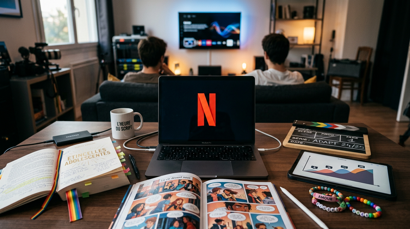 Streaming et séries ados : le business des premières fois