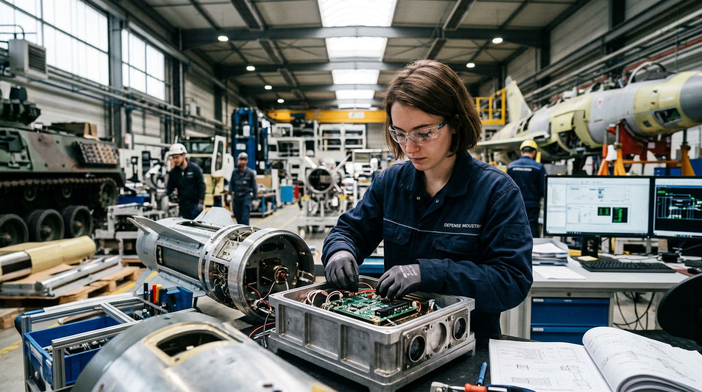 Industrie de défense : les jeunes sont-ils prêts à construire des armes ?